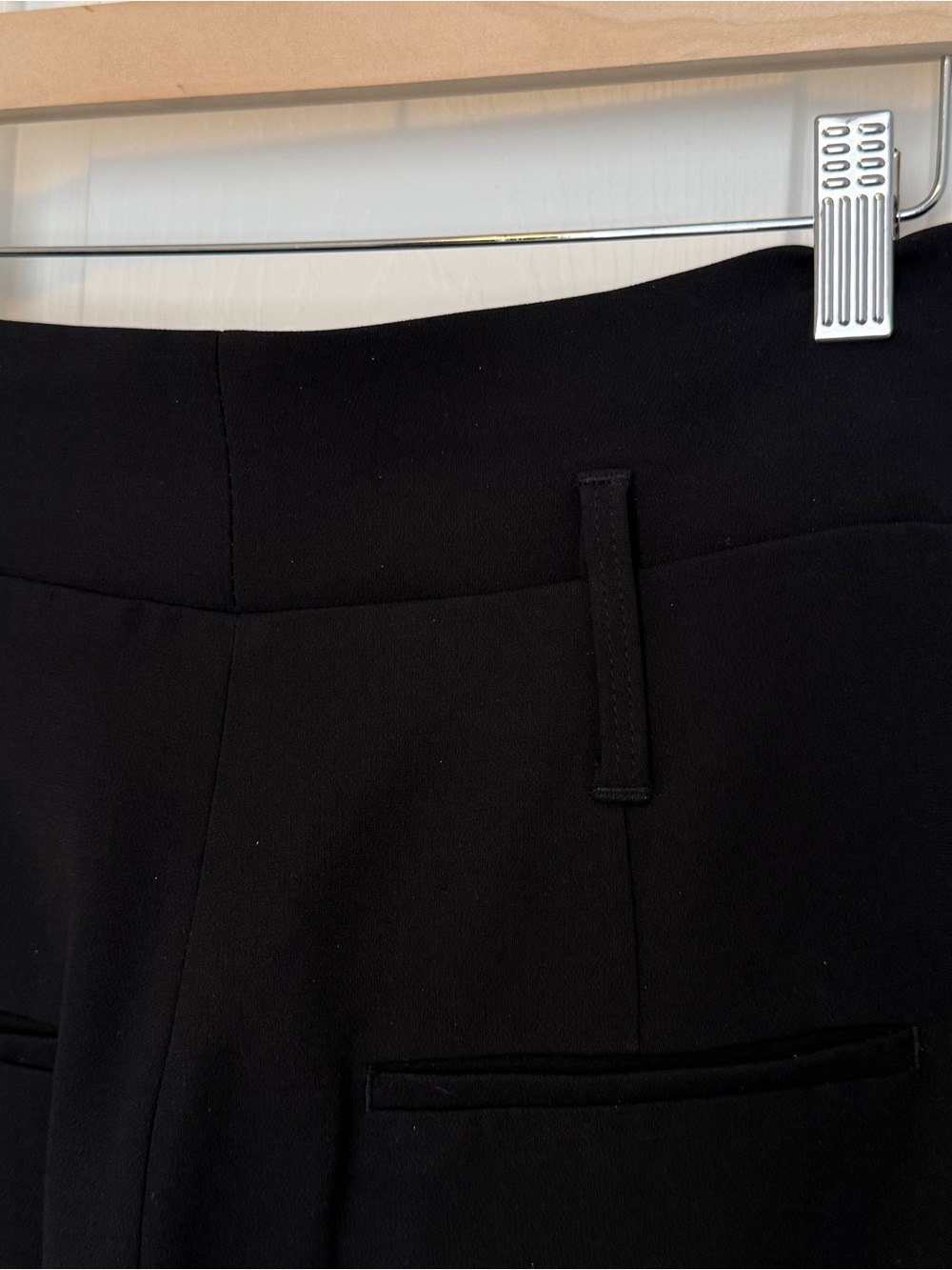 Aritzia Black High-Rise Wide-Leg Trousers - Picture 9 of 10